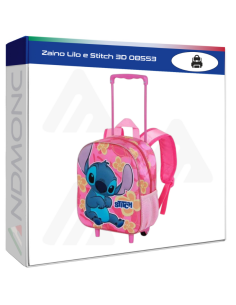 Zaino Lilo e Stitch 3D 08553