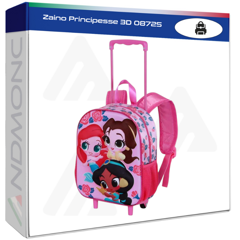 Zaino Principesse 3D 08725