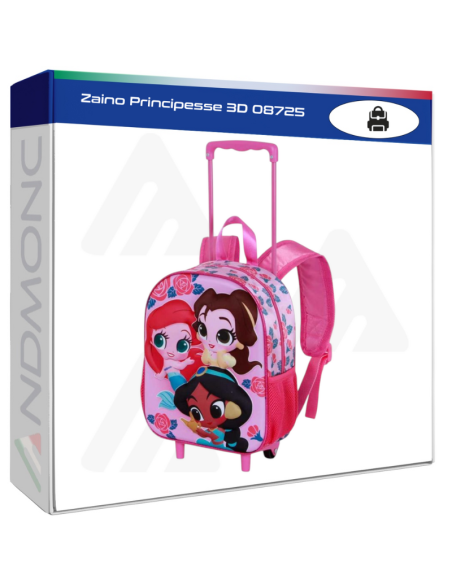 Zaino Principesse 3D 08725
