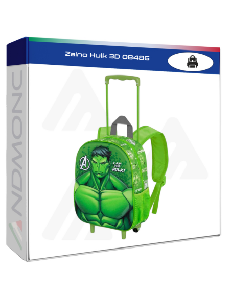 Zaino Hulk 3D 08486