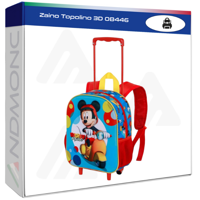 Zaino Topolino 3D 08446