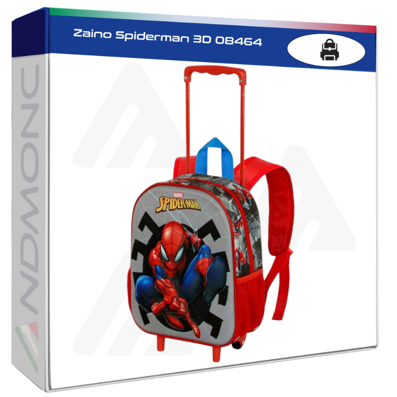 Zaino Spiderman 3D 08464