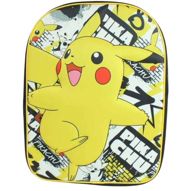 Zaino Pokemon 3D 40x35x15cm