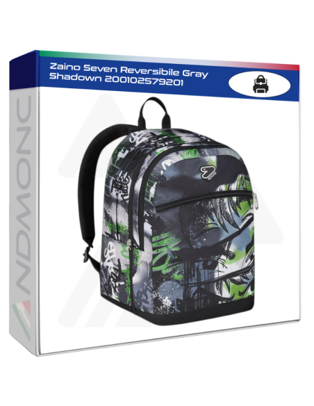 Zaino Seven Reversibile Gray Shadown 200102579201