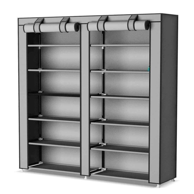 Scarpiera Salvaspazio 7 Ripiani 36 Paia...