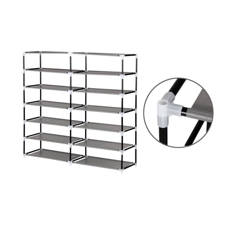 Scarpiera Salvaspazio 7 Ripiani 36 Paia...