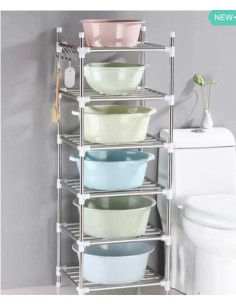 Scaffale multiuso in acciaio 6 piani 2