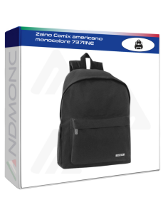 Zaino Comix americano monocolore 73711NE