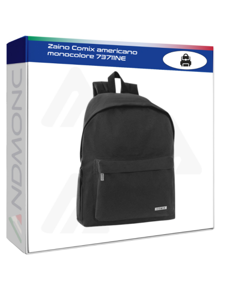 Zaino Comix americano monocolore 73711NE