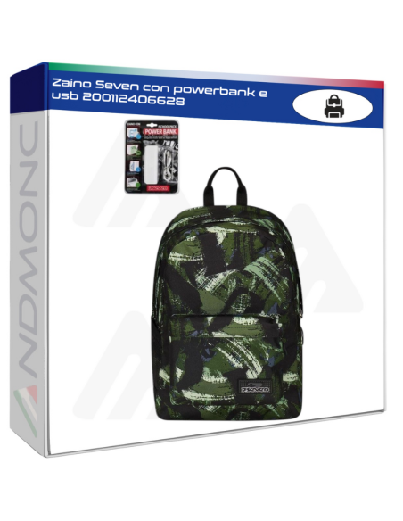Zaino Seven con powerbank e usb 200112406628