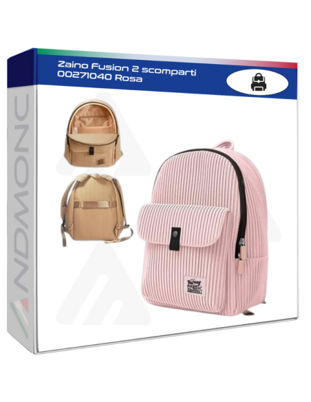 Zaino Fusion 2 scomparti 00271040 Rosa