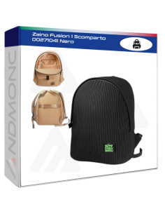 Zaino Fusion 1 Scomparto 00271041 Nero