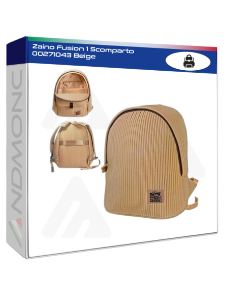 Zaino Fusion 1 Scomparto 00271043 Beige
