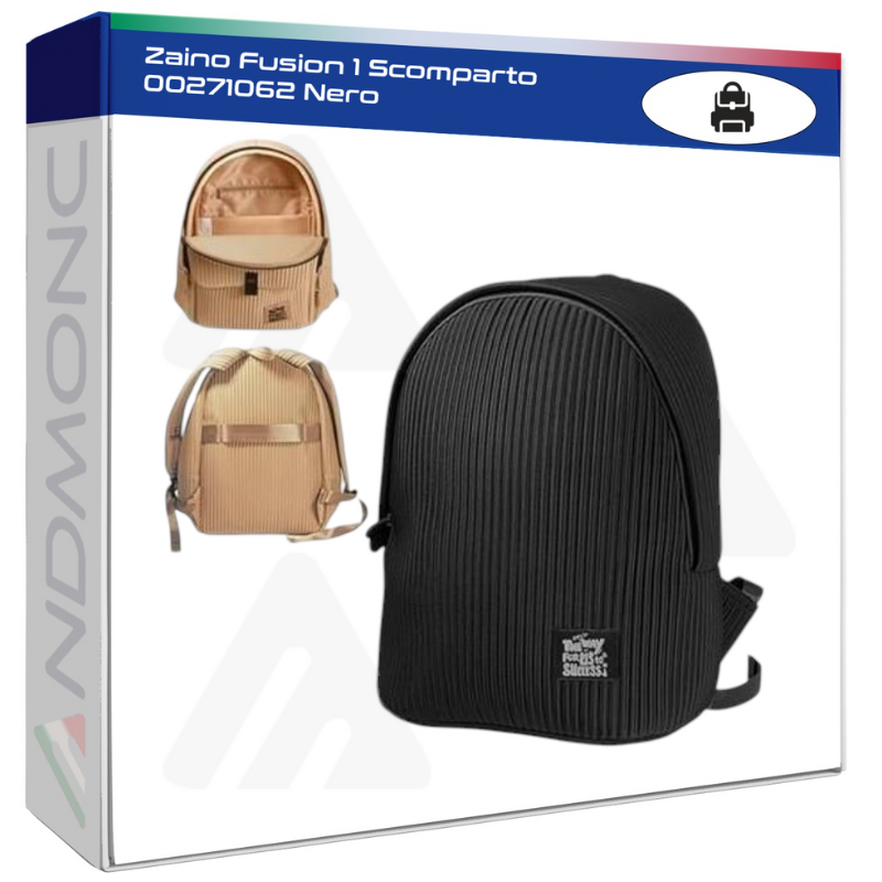 Zaino Fusion 1 Scomparto 00271062 Nero