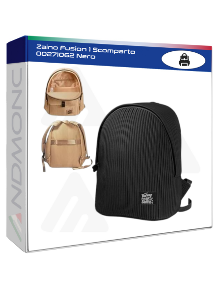 Zaino Fusion 1 Scomparto 00271062 Nero