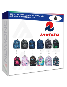 Zaino Invicta Jelek fantasy vari colori 206002230003