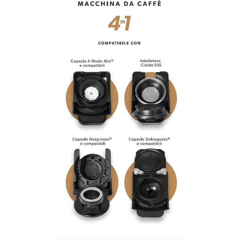 Macchina da Caffè a Capsule E CIALDE...