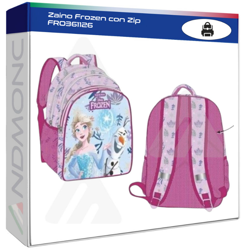 Zaino Frozen con Zip FRO361126