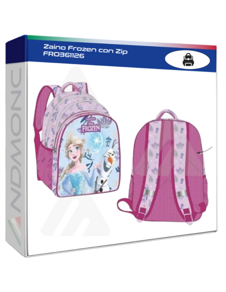 Zaino Frozen con Zip FRO361126