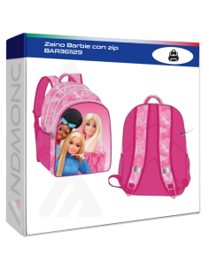 Zaino Barbie con zip BAR361129