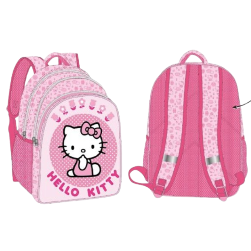 Zaino Hello Kitty con zip HK361687