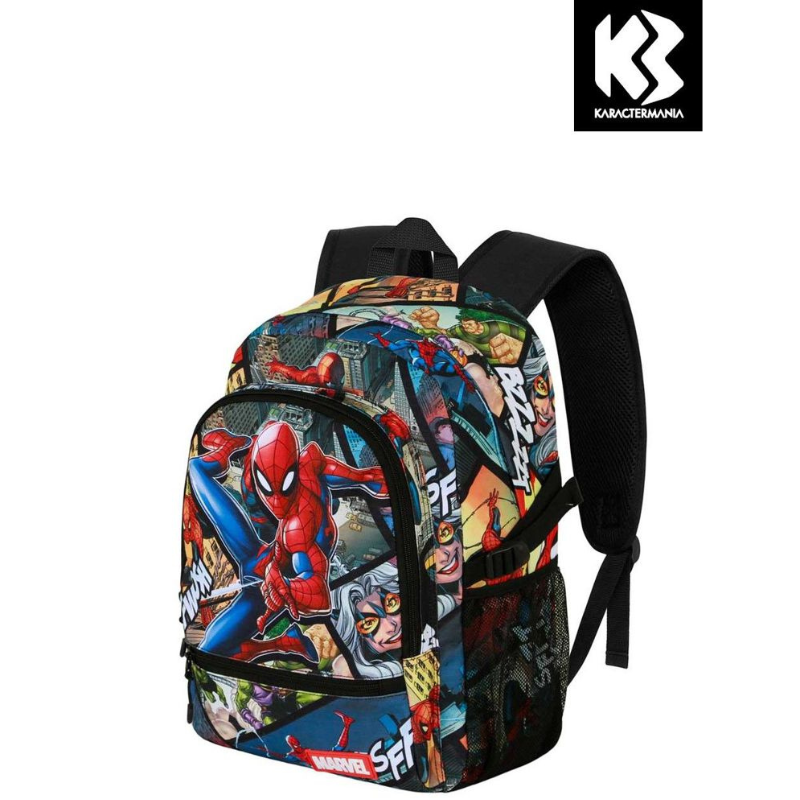 Zaino Spiderman fight fan 08259