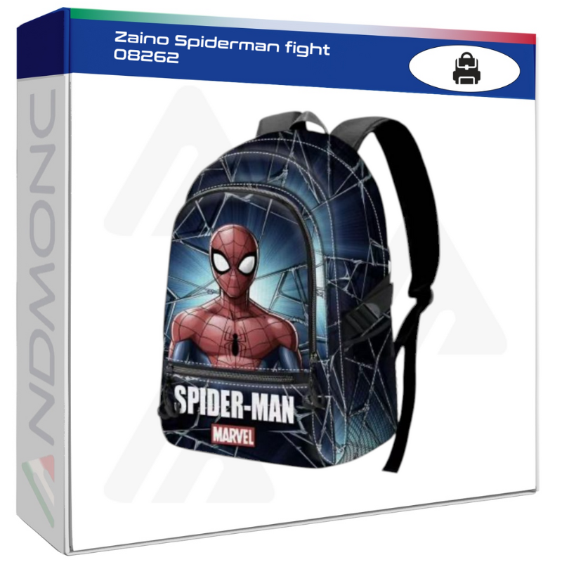 Zaino Spiderman fight 08262