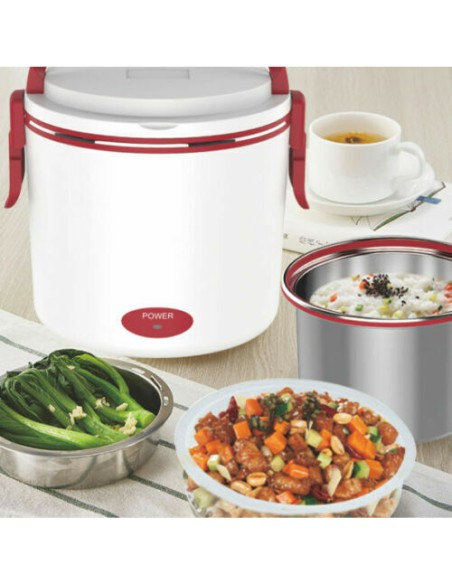 Scaldavivande Elettrico Portapranzo PortaVivande Termico Lunch Box 40W HM-5650