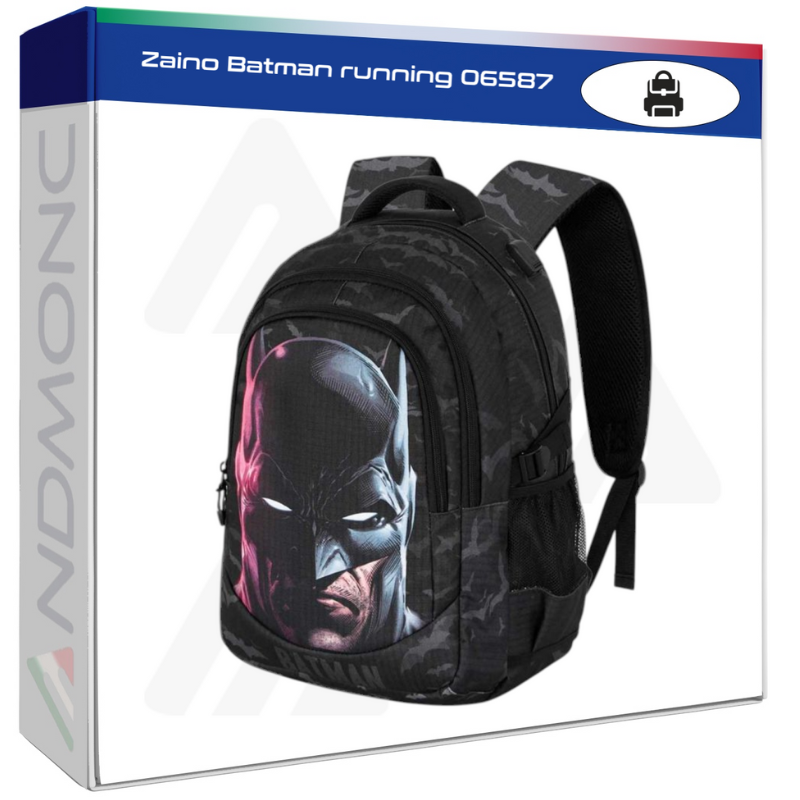 Zaino Batman running 06587
