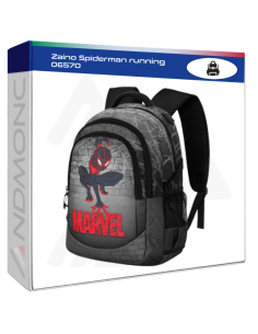 Zaino Spiderman running 06570