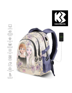 Zaino Frozen 2 running con presa USB 07232 2