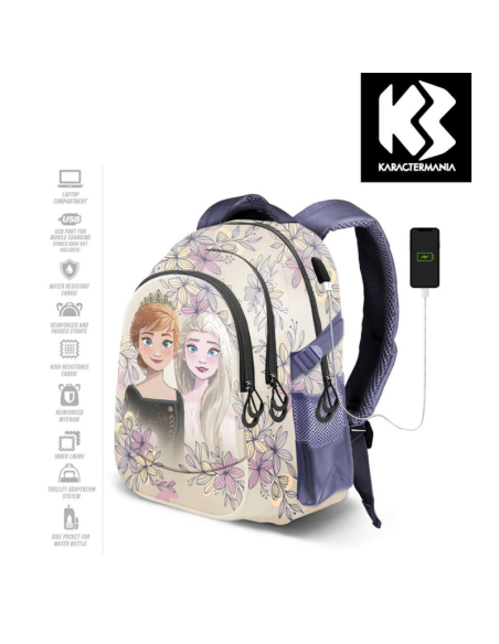 Zaino Frozen 2 running con presa USB 07232