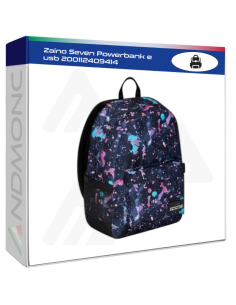 Zaino Seven Powerbank e usb 200112409414