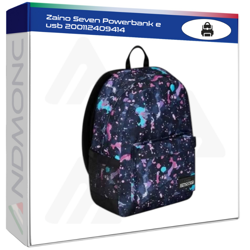 Zaino Seven Powerbank e usb 200112409414