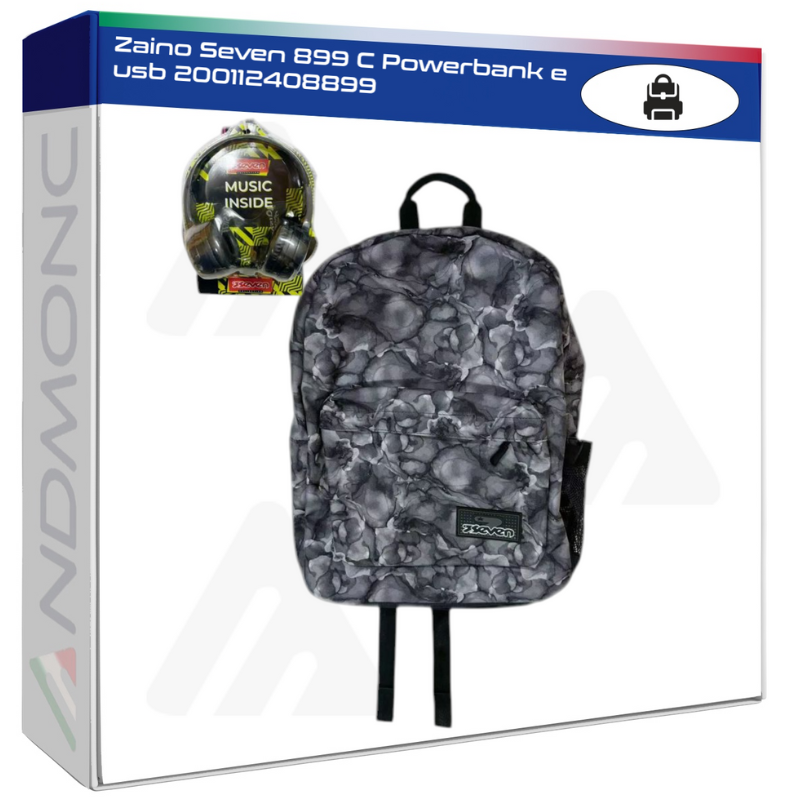 Zaino Seven 899 C Powerbank e usb 200112408899