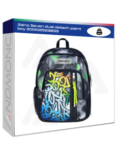 Zaino Seven dual detach paint boy 200102523899