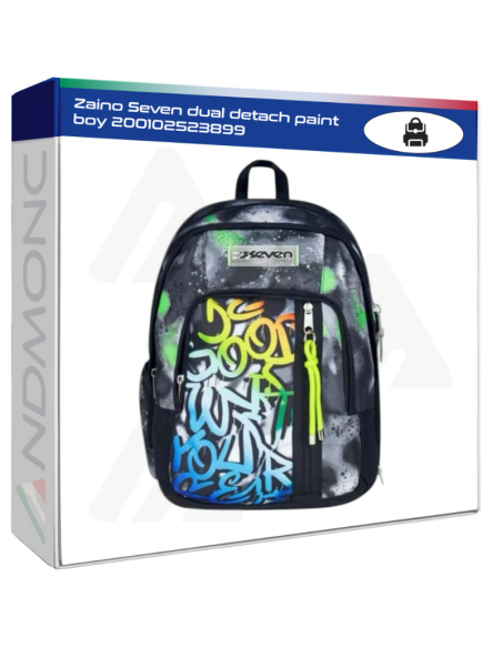 Zaino Seven dual detach paint boy 200102523899