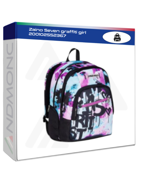 Zaino Seven graffiti girl 200102552367