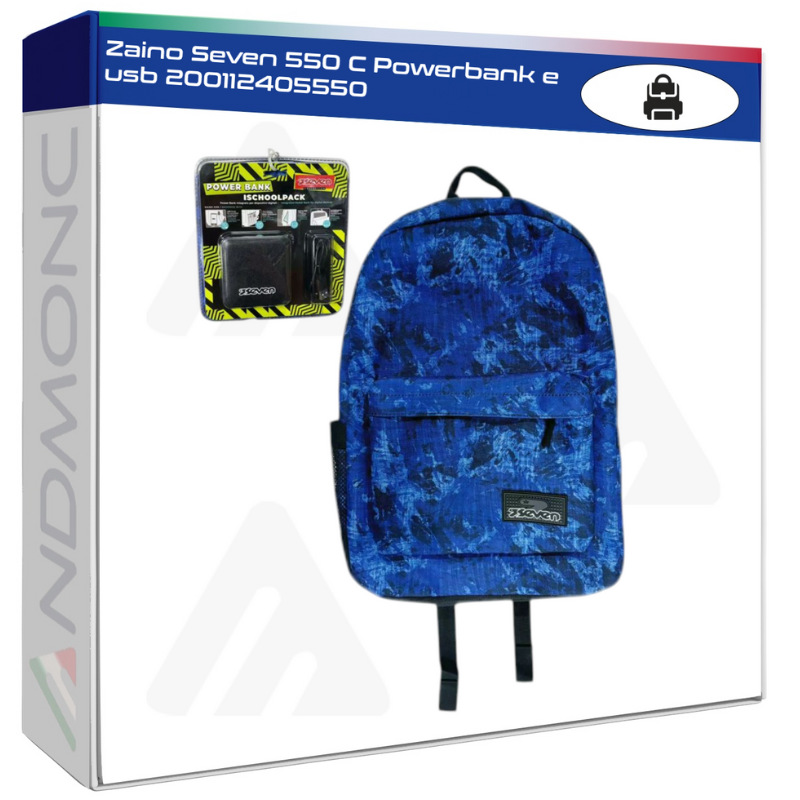 Zaino Seven 550 C Powerbank e usb 200112405550