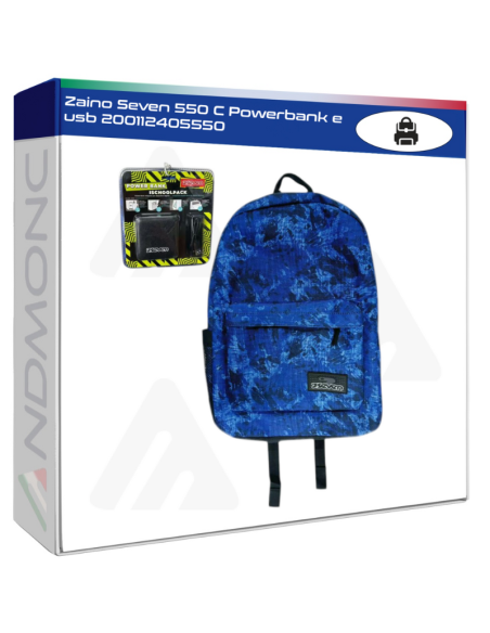Zaino Seven 550 C Powerbank e usb 200112405550