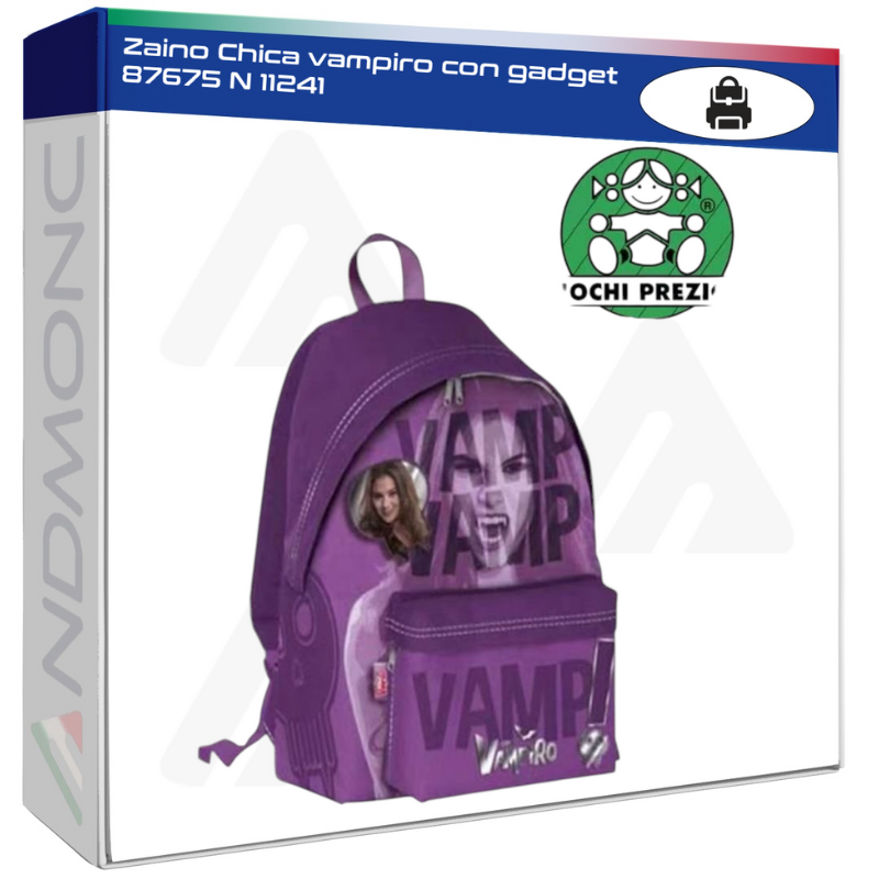 Zaino Chica vampiro con gadget 87675 N 11241