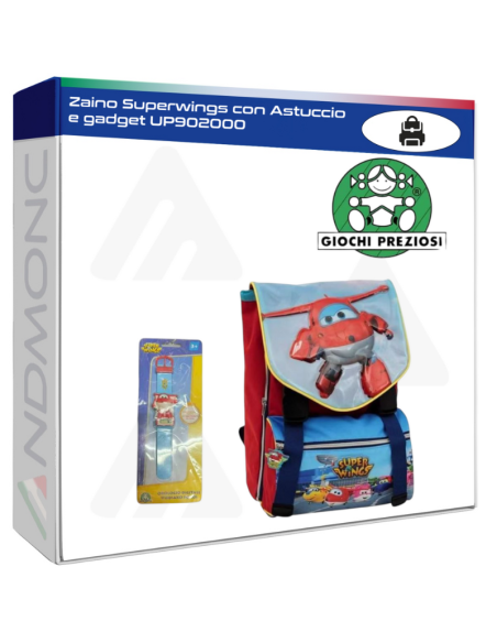 Zaino Superwings con Astuccio e gadget UP902000