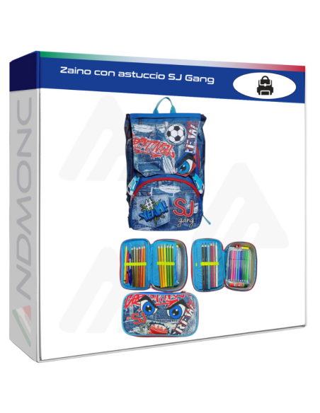 Zaino con astuccio SJ Gang