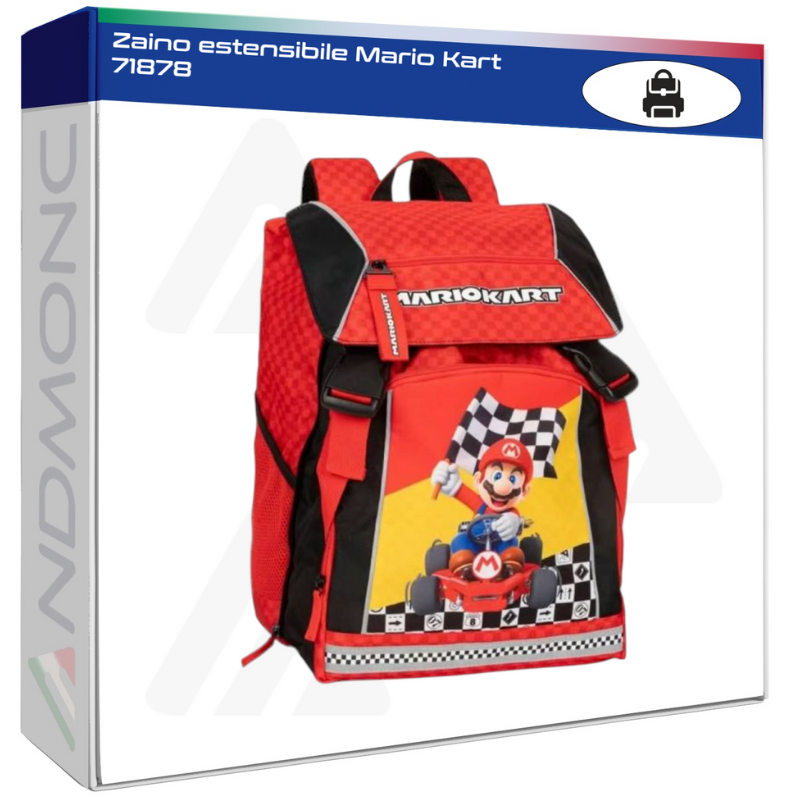 Zaino estensibile Mario Kart 71878