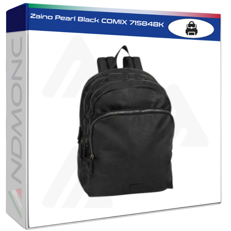 Zaino Pearl Black COMIX 71584BK