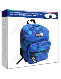 Zaino doppio scompartimento Appack 2C7002201000 SN