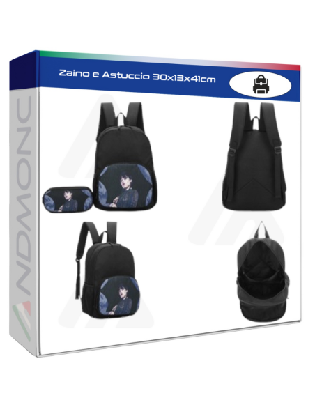 Zaino e Astuccio 30x13x41cm