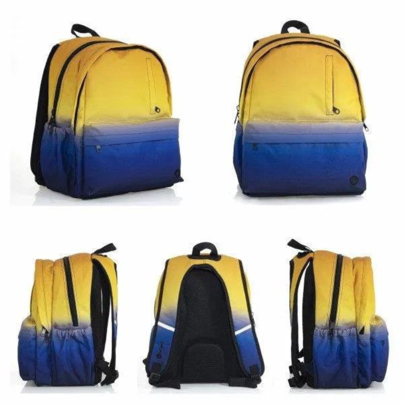 Zaino Vanish blue giallo 00270762