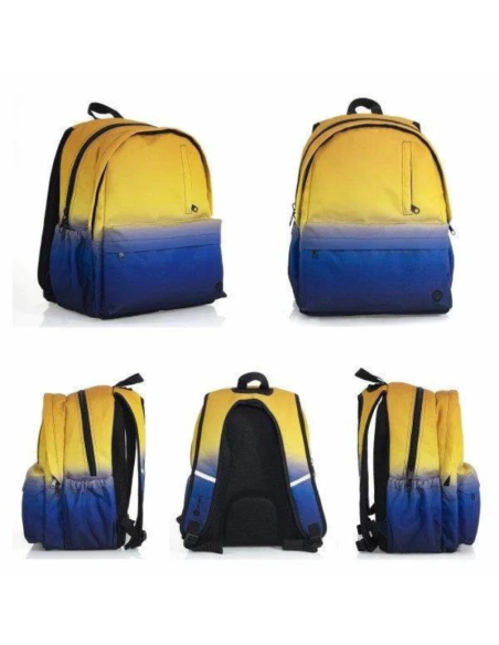 Zaino Vanish blue giallo 00270762