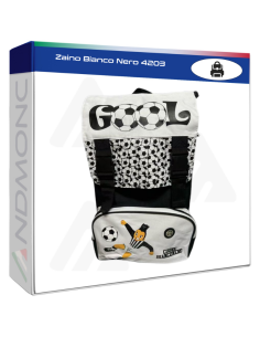 Zaino Bianco Nero 4203